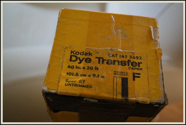 dye transfer paper